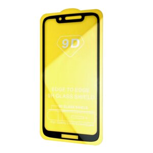 Захисне скло DK Full Glue 9D для Motorola Moto G7 Play (black)