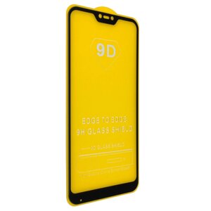 Захисне скло DK Full Glue 9D для Xiaomi Mi A2 Lite (Redmi 6 Pro) (black)