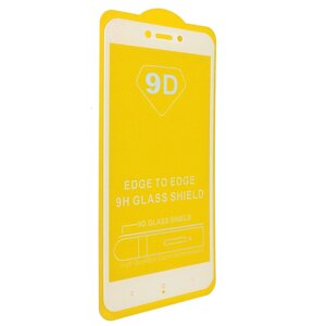 Захисне скло DK Full Glue 9D для Xiaomi Redmi 4X / 5A / GO (white)