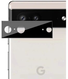 Захисне скло на камеру DK 3D Color Glass для Google Pixel 7 (black)