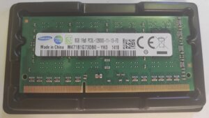 Ddr3 8gb samsung pc3L-12800 для ноутбука/ моноблока