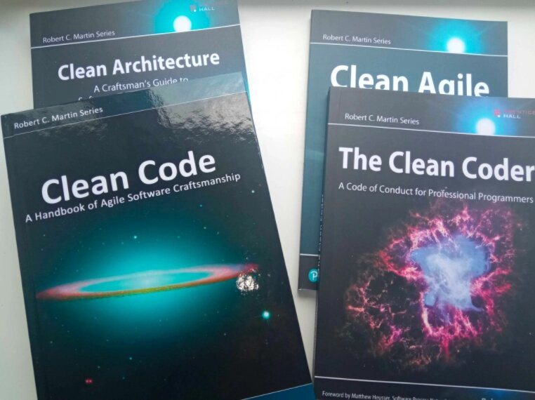 4 книги Clean Architecture, Coder, Clean Code, Clean agile Robert Martin, Robert Martin від компанії Інтернет-магазин "Рідіт" - фото 1