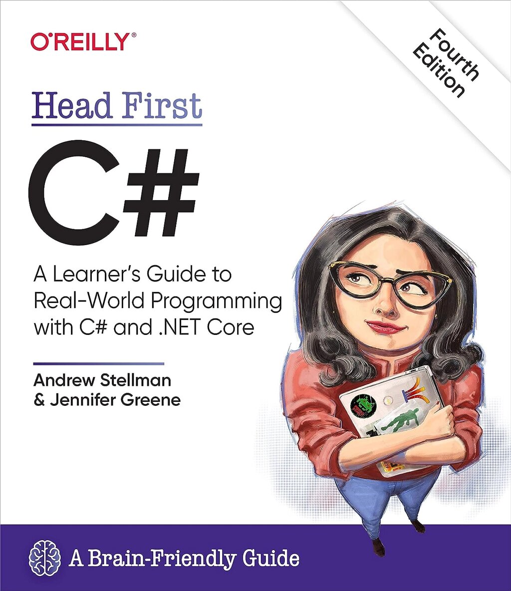 Head First C#: A Learner's Guide для Real-World Programming with C# and .NET Core 4th Edition, Andrew Stellman, від компанії Інтернет-магазин "Рідіт" - фото 1