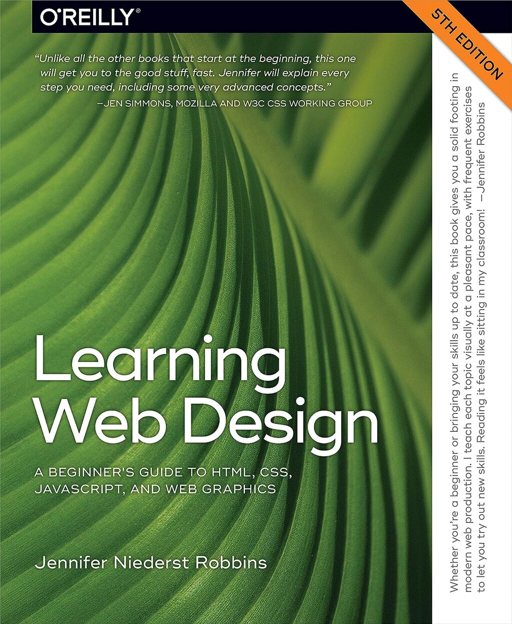 Learning Web Design: Натисніть на Guide до HTML, CSS, JavaScript, та Web Graphics 5th Edition, Jennifer Robbins від компанії Інтернет-магазин "Рідіт" - фото 1