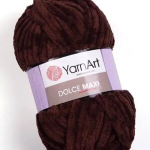 775 Пряжа YarnArt Dolce Maxi коричневий