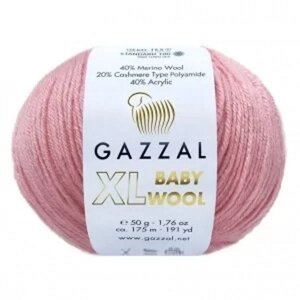 831 Пряжа Gazzal Baby Wool XL