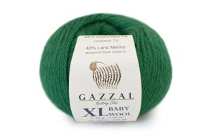 Gazzal Baby Wool XL, Зелений №814