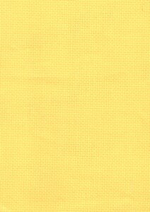 Канва K04 "Gamma" Aida №14 100% бавовна 14,5х18,5 см жовта