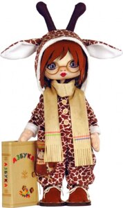 Набір для шиття ляльки і м'якої іграшки К1088 Премудрий Жираф