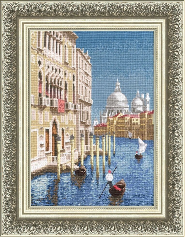 Набор для вышивания нитками ТМ "Золотое Руно" Арт. ВС-008 Прекрасная Венеция ##от компании## Магазин товаров для рукоделия - ##фото## 1
