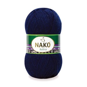 Nako Astra темно-синiй № 148