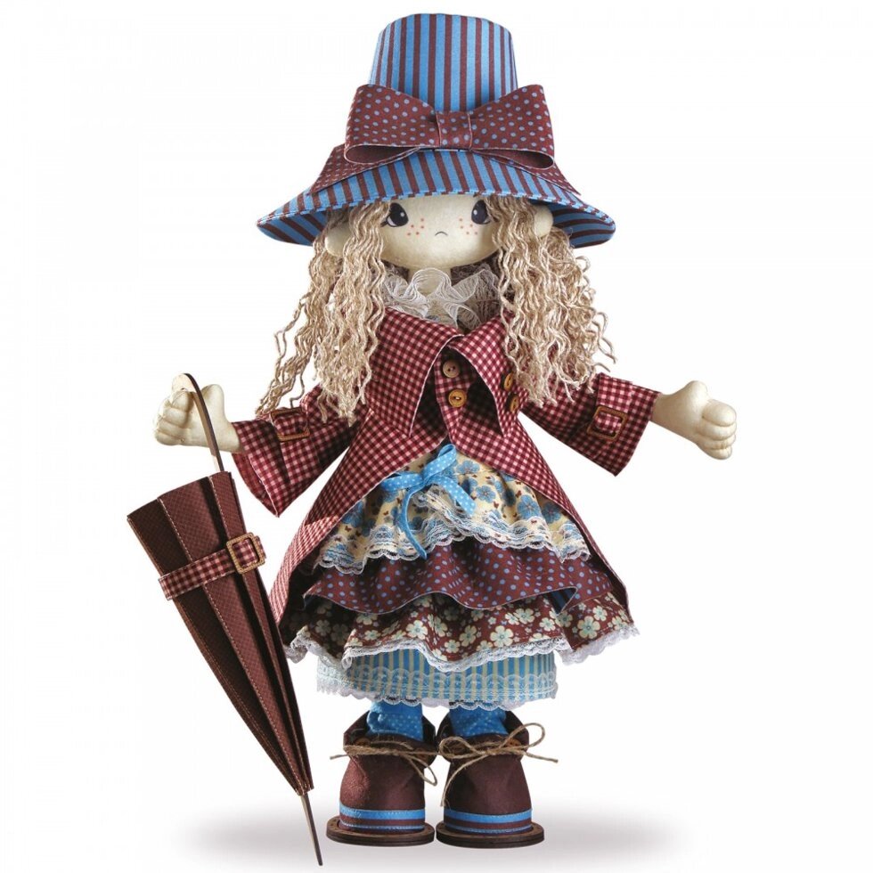 Набір для шиття каркасної інтер&#039;єрної ляльки &quot;Мері&quot; До-1027 - фото