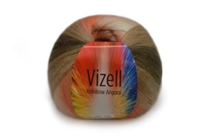 Пряжа Vizell Rainbow Angora 30