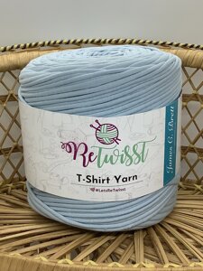 Трикотажна Пряжа – ReTwisst T-Shirt Yarn – Ball Yarn Світло-блакитний 055