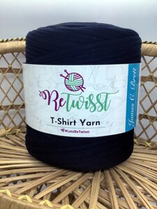 Трикотажна Пряжа – ReTwisst T-Shirt Yarn – Ball Yarn Темно-синій