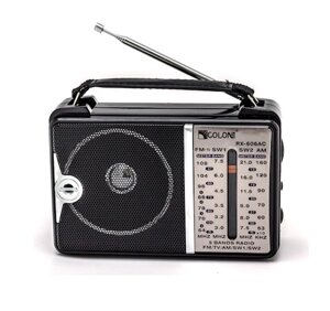 Радіоприймач GOLON RX-606 AC автономне радіоприймача чорний