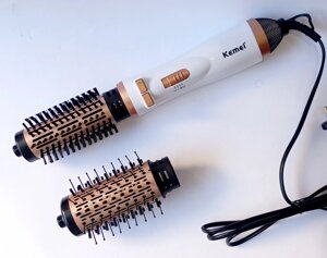 Фен для укладання волосся з насадками Kemei KM-8020