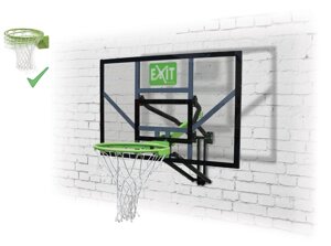 Баскетбольний щит настінний, регульований, Galaxy Exit