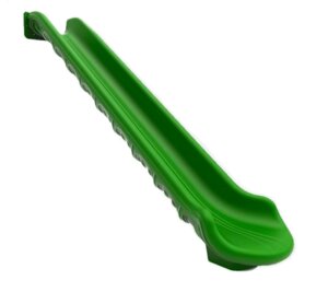 Гірка для спуску на ігровому майданчику зелена з литого пластика 3.5 метра Туреччина