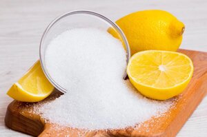 Лимонна кислота харчова моногідрат в мішках по 25 кг
