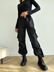 Стильні жіночі штани - Карго з кишенями