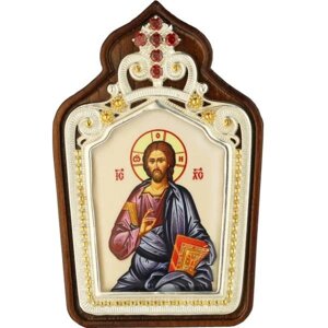 Ікона латунна Господь Вседержитель - 2.78.01259л