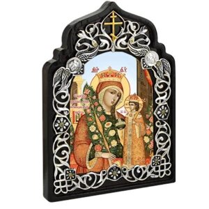 Ікона латунна Пресвята Богородиця Нев'янучий Колір - 2.78.0875л