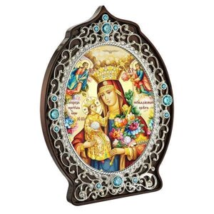 Ікона латунна Пресвята Богородиця Нев'янучий Колір - 2.78.0975л