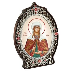 Ікона латунна Святая мученица Лариса - 2.78.0919л