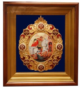Ікона настінна - святий великомученик Георгій Побідоносець - 2.14.0169лже-6