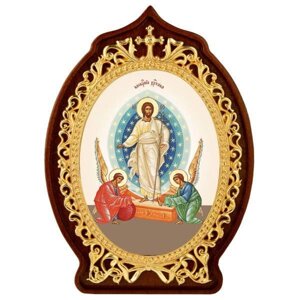 Ікона настільна латунна Воскресіння Христове - 2.78.02145лж