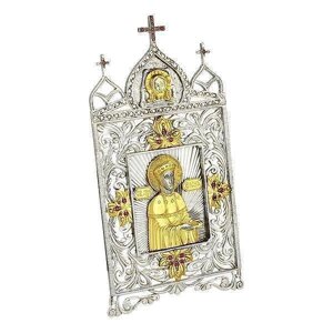 Ікона настільна срібна Образ рівноапостольної цариці Олени - 2.73.0044