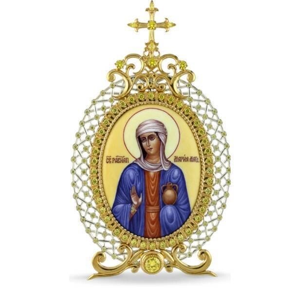 Ікона срібна настільна з Святої Марії Магдалини - 2.78.0001 - відгуки