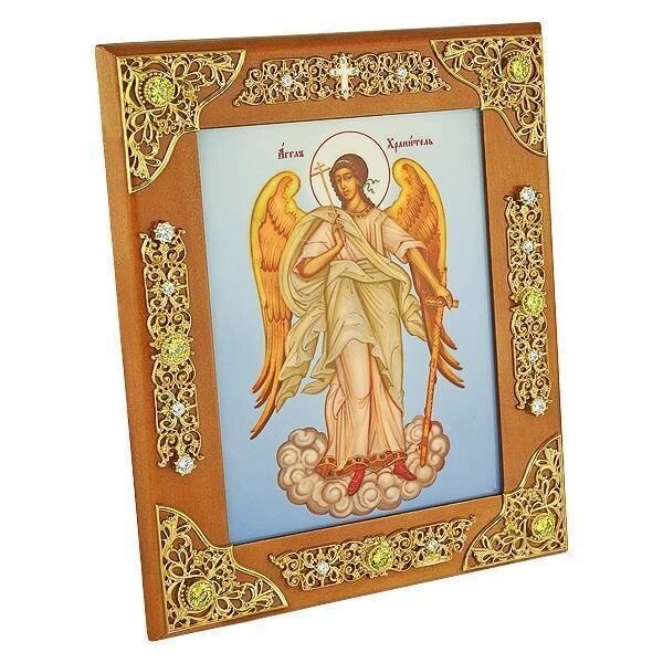 Ікона приліжкова срібна Ангел Хранитель - 2.77.0127п - опт