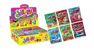 Желейні цукерки Jellopy Mix 6 видів 35 пачок по 15 грам (Saadet)