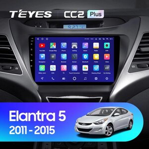 Штатна магнітола Teyes CC2Plus Hyundai Elantra 5 (2011-2015) Android