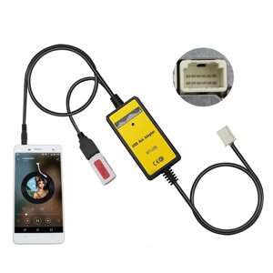 Автомобільний перехідник для MP3 CD, USB, AUX-вхід, адаптер для Toyota\Lexus