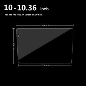 Захисна плівка з загартованого скла, 10,36 дюйма