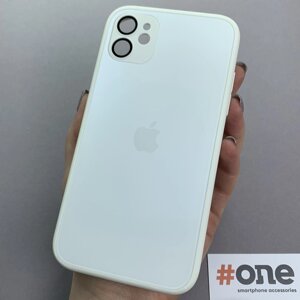 Чохол для Apple iPhone 11 чохол із захистом камери на телефон айфон 11 білий o3v