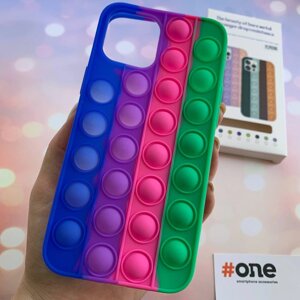 Чохол для iPhone 12 Pro Max Pop it антистрес силіконовий чохол поп іт на телефон айфон 12 про макс ORG 7