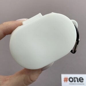 Чохол для навушників Xiaomi AirDots 2 однотонний силіконовий футляр для навушників сяомі аірдотс 2 білий rdt