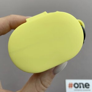 Чохол для навушників Xiaomi AirDots 2 однотонний силіконовий футляр для навушників сяомі аірдотс 2 жовтий rdt