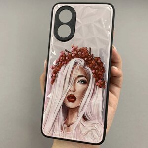 Чохол для Oppo A18 чохол з українкою із захистом камери на телефон оппо а18 q8h