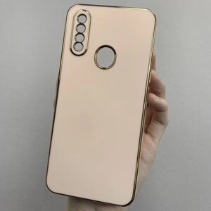 Чохол для Oppo A31 глянцевий із золотою окантовкою чохол на телефон оппо а31 пудровий h7y