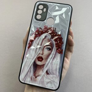 Чохол для Oppo A32 Ladies з дівчинкою чохол на телефон оппо а32 білий