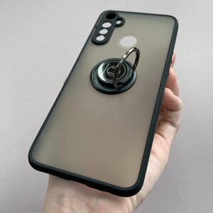 Чохол для Realme 6i чохол Totu з кільцем з підставкою на телефон реалмі 6і чорний m8n