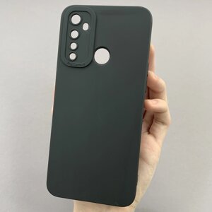 Чохол для Realme C3 чохол однотонний із захистом камери на телефон реалмі с3 чорний s2l