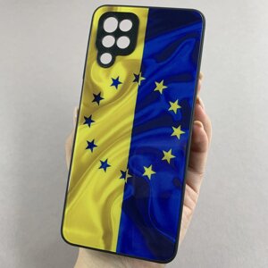 Чохол для Samsung Galaxy A12 чохол Україна ЄС із захистом камери на телефон самсунг а12 чорний q7k