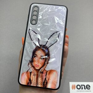 Чохол для Samsung Galaxy A30s Ladies з принтом з дівчинкою з вушками чохол на телефон самсунг а30с