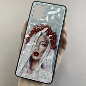 Чохол для Samsung Galaxy A31 Ladies з дівчинкою українкою чохол на телефон самсунг а31 білий